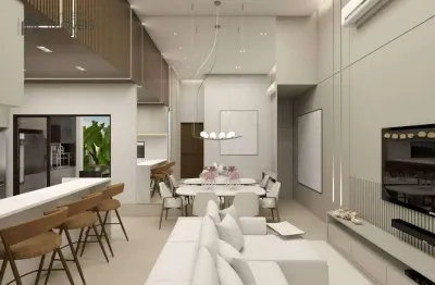 Casa em condomínio fechado com 3 quartos à venda na Avenida Luís Greco, Vila Monte Alegre, Paulínia