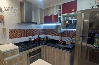 Apartamento com 3 dormitórios à venda, 52 m² por r$ 249.200 - vila são francisco - hortolândia/sp