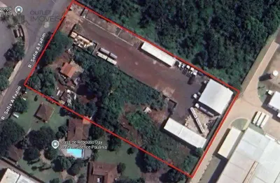 Terreno à venda, 10100 m² por r$ 8.500.000,00 - santa terezinha - paulínia/sp