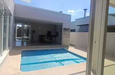 Casa com 3 dormitórios, 299 m² - venda por r$ 1.960.000,00 ou aluguel por r$ 10.300,00/mês - residencial athenas - paulínia/sp