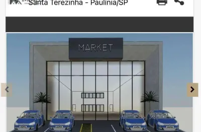 Galpão para alugar, 579 m² por r$ 29.000,00/mês - santa terezinha - paulínia/sp