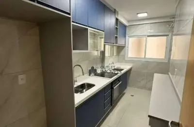 Apartamento com 2 quartos à venda por R$ 585.000 - Residencial Paris - Paulínia/SP