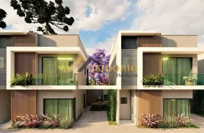 Excelente sobrado novo!!! 03 qtos., suíte, arquitetura moderna