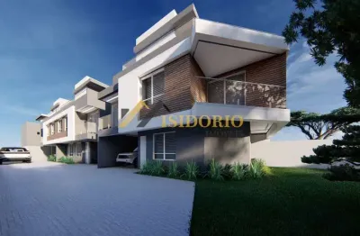 Excelente sobrado novo!!! 03 qtos., suíte, terraço, quintal
