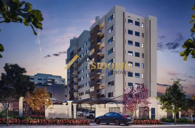 Belíssimo apartamento!!! 02 qtos., suíte, sacada com churras.