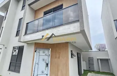 Excelente sobrado novo!!! arquitetura moderna, suíte, sacada