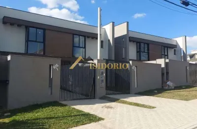 Excelente sobrado novo! suíte, sacada, closet, churrasqueira