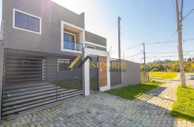 Excelente sobrado novo!!! suíte master, sacada, amplo terraço.