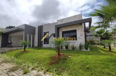 Excelente casa nova! 02 qtos., suíte, área gourmet c/ churras.