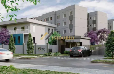 Apartamento em almirante tamandaré! 02 quartos, vaga de garagem