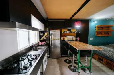 Studio no centro de curitiba! cozinha planejada, investidor