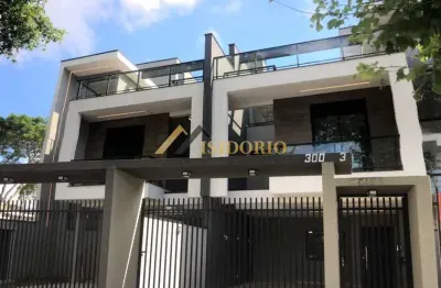 Sobrado no pineville! com terraço,3 quartos,suíte,sacada,04 gar