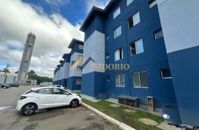 Apartamento no santa cândida! reformado, 02 quartos, gar.