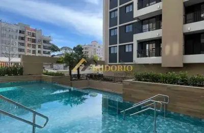 Apartamento no tingui! semi mobiliado, suíte, sacada c/ churras