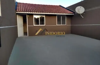 Casa em campo de santana! 02 quartos, 02 vagas de garagem