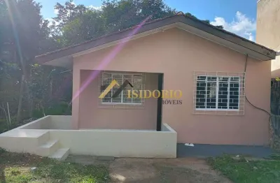 Casa no jd. osasco, colombo! 02 quartos, amplo terreno, 282m2