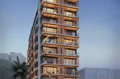 Apartamento no batel! quarto, sacada, elevador, piscina