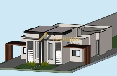 Casa nova no guaraituba! 03 quartos, suíte, pé direito alto