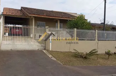 Casa com amplo terreno em piraquara! 03 quartos, suíte, churras