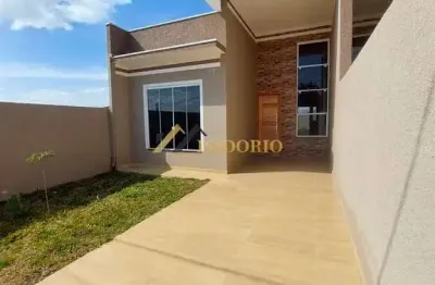 Casa nova em fazenda rio grande! 03 quartos, área gourmet, gar.