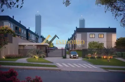 Apartamento em campo largo! 02 quartos, sacada c/ churras., gar