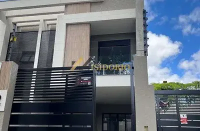 Sobrado de condomínio com 3 quartos, água verde, curitiba - r$ 1.35 mi, cod: lan2168