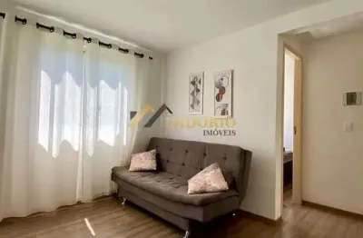 Apartamento no santa cândida! 02 quartos, banheiro, portaria!!!