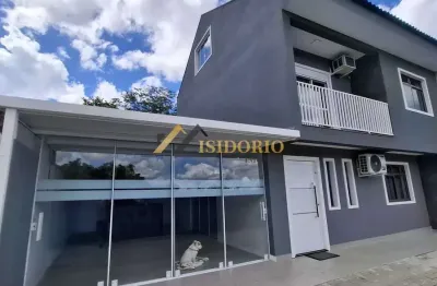 Sobrado mobiliado! 3 quartos, área gourmet, ático, suíte!!!