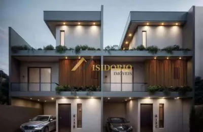 Sobrado de condomínio! 03 quartos, suíte, terraço gourmet!!!