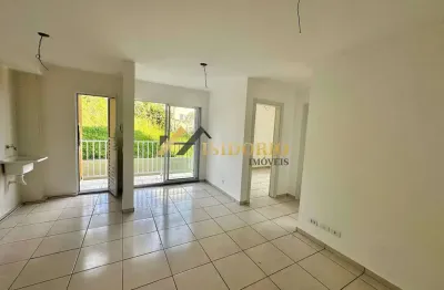 Apartamento em cond. clube! 02 quartos, sacada c/ churras., gar