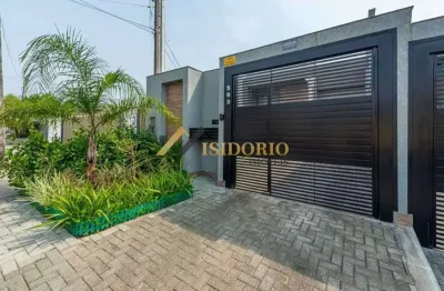 Casa no pineville! 03 quartos, suíte, área gourmet, garagem