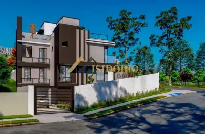 Sobrado no santa cândida! 03 quartos, suíte, sacada, garagem