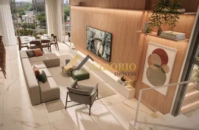 Cobertura penthouse hugo lange! 03 suítes, churras., 03 vagas