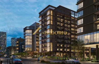 Studio no batel! quarto, sacada, piscina, terraço, elevador!!!