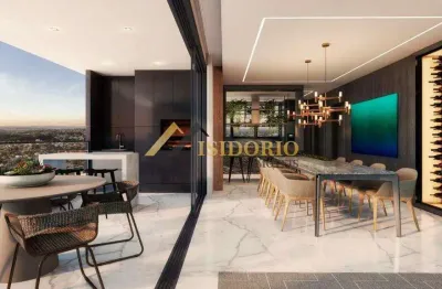 Apartamento no bigorrilho!! 03 suítes, varanda gourmet, 04 gar.