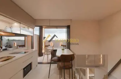 Cobertura no bigorrilho! 03 quartos, suíte, sacada, 02 garagem!