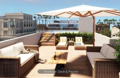 Cobertura no rebouças! 02 quartos, suíte, varanda gourmet!!!