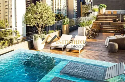 Flat com 1 quarto à venda na Rua Coronel Dulcídio, 915, Batel, Curitiba