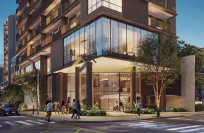 Cobertura no batel! Suíte, sacada, elevador, piscina, garagem!!