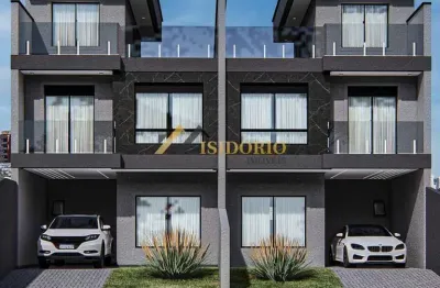 Sobrado novo no tingui! 03 quartos, suíte, closet, atíco!!!