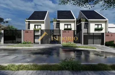 Espetacular sobrado xaxim! 03 qtos,suíte,sacada,terraço gourmet