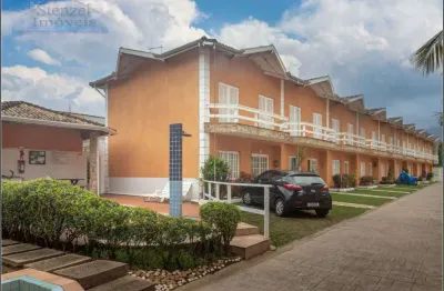 Casa em village com 3 quartos, 92m² por r$ 820.000 - centro - bertioga/sp