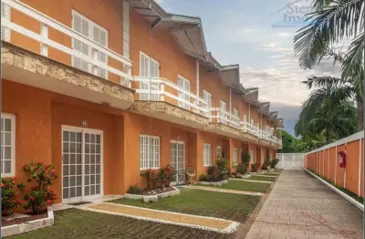 Casa em village com 3 quartos, 92m² por r$ 690.000 - centro - bertioga/sp