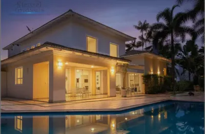 Casa em condomínio com 4 suítes, 443m² por r$ 8.500.000 - hanga roa - bertioga/sp