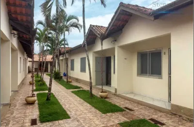Casa térrea em village com 2 quartos, 55m² por r$ 480.000 - maitinga - bertioga/sp
