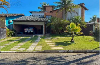 Casa com 5 suítes, 468m² por r$ 2.890.000 - bougainville - bertioga/sp