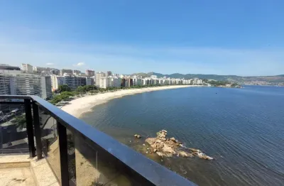 Cobertura icarai frente para o mar com 530m2 e 4 vagas