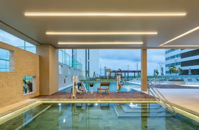 No cais, andar alto, 4 suites, 4 vagas, lazer completo, pronto para morar