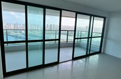 No cais, andar alto, 4 suites, 4 vagas, lazer completo, pronto para morar