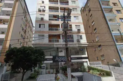 Apartamento com 1 dormitório para alugar, 65 m² por r$ 3.000,00/mês - boqueirão - santos/sp
